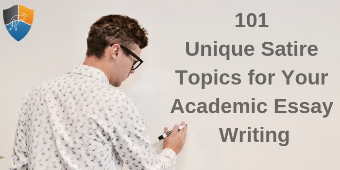 best satire essay topics